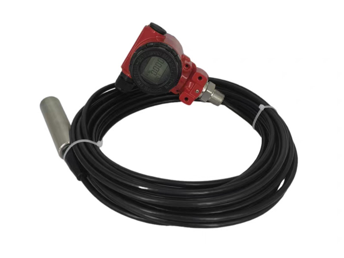 投入式液位计带显示红色